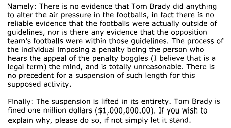 Illustration for article titled Here Are The Anti-NFL Letters Fans Sent The Ballghazi Judge
